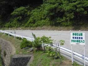 【「こどもの森区」入口駐車場】の画像