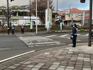 塩竈市交通安全指導員 活動の様子2