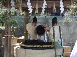 塩竈神社の藻塩焼神事