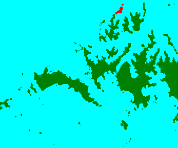 地図　鯨島