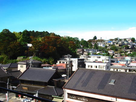 外部検討委員会の皆さんが「勝画楼」を視察（7月4日・塩竈神社敷地内）の画像２