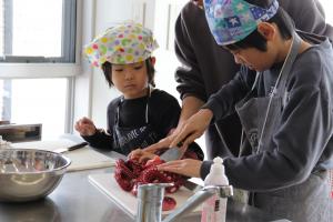 「こどハピ」タコ料理
