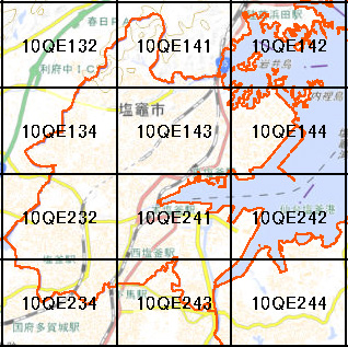 図郭割