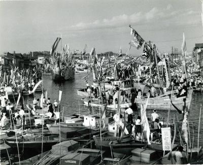 昔の海上渡御